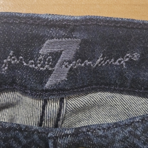 7 For All Mankind skinny jeans size 24 - Picture 5 of 16